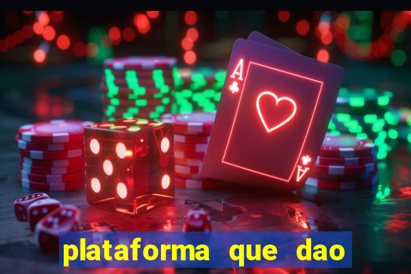 plataforma que dao bonus no cadastro